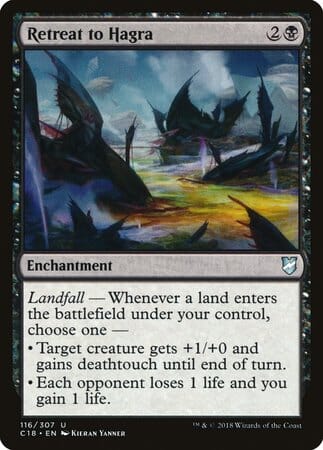 Retreat to Hagra [Commander 2018] MTG Single Magic: The Gathering  | Multizone: Comics And Games