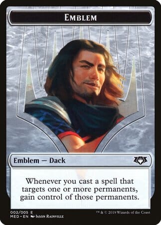 Emblem - Dack Fayden [Mythic Edition Tokens] MTG Single Magic: The Gathering  | Multizone: Comics And Games