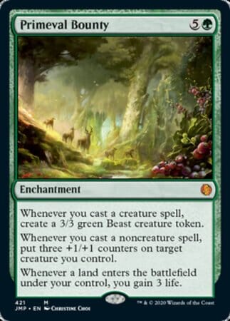 Primeval Bounty [Jumpstart] MTG Single Magic: The Gathering  | Multizone: Comics And Games