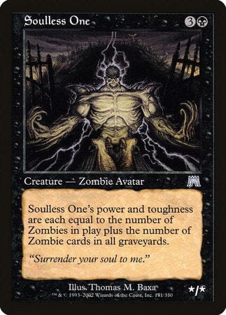 Soulless One [Onslaught] MTG Single Magic: The Gathering  | Multizone: Comics And Games