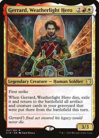 Gerrard, Weatherlight Hero [Commander 2019] MTG Single Magic: The Gathering  | Multizone: Comics And Games