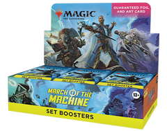 March of the machines - MOM Magic The Gathering WOTC Set Booster Box  | Multizone: Comics And Games
