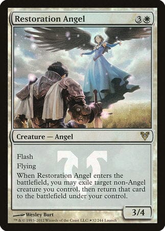 Restoration Angel [Avacyn Restored Promos] MTG Single Magic: The Gathering  | Multizone: Comics And Games