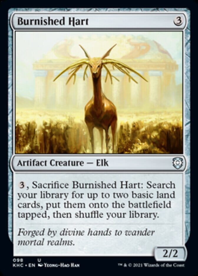 Burnished Hart [Kaldheim Commander] MTG Single Magic: The Gathering  | Multizone: Comics And Games