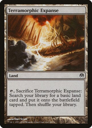 Terramorphic Expanse [Duel Decks: Phyrexia vs. the Coalition] MTG Single Magic: The Gathering  | Multizone: Comics And Games