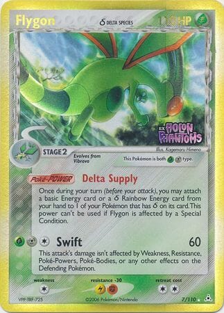 Flygon (7/110) (Delta Species) (Stamped) [EX: Holon Phantoms] Pokemon Single Pokémon  | Multizone: Comics And Games
