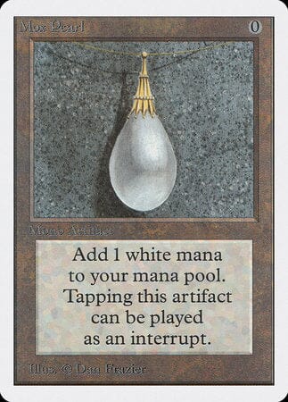 Mox Pearl [Unlimited Edition] MTG Single Magic: The Gathering  | Multizone: Comics And Games