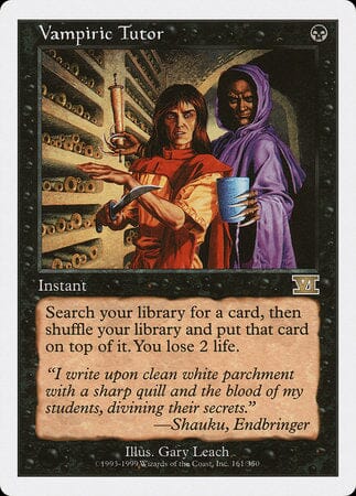 Vampiric Tutor [Classic Sixth Edition] MTG Single Magic: The Gathering  | Multizone: Comics And Games