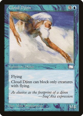 Cloud Djinn [Weatherlight] MTG Single Magic: The Gathering  | Multizone: Comics And Games