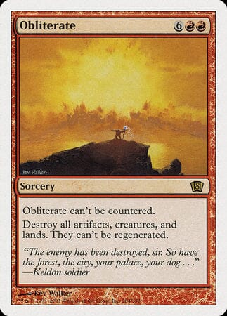Obliterate [Eighth Edition] MTG Single Magic: The Gathering  | Multizone: Comics And Games
