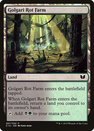Golgari Rot Farm [Commander 2015] MTG Single Magic: The Gathering  | Multizone: Comics And Games