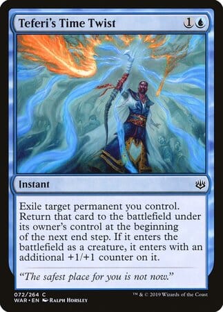 Teferi's Time Twist [War of the Spark] MTG Single Magic: The Gathering  | Multizone: Comics And Games