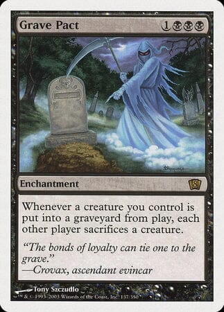 Grave Pact [Eighth Edition] MTG Single Magic: The Gathering  | Multizone: Comics And Games
