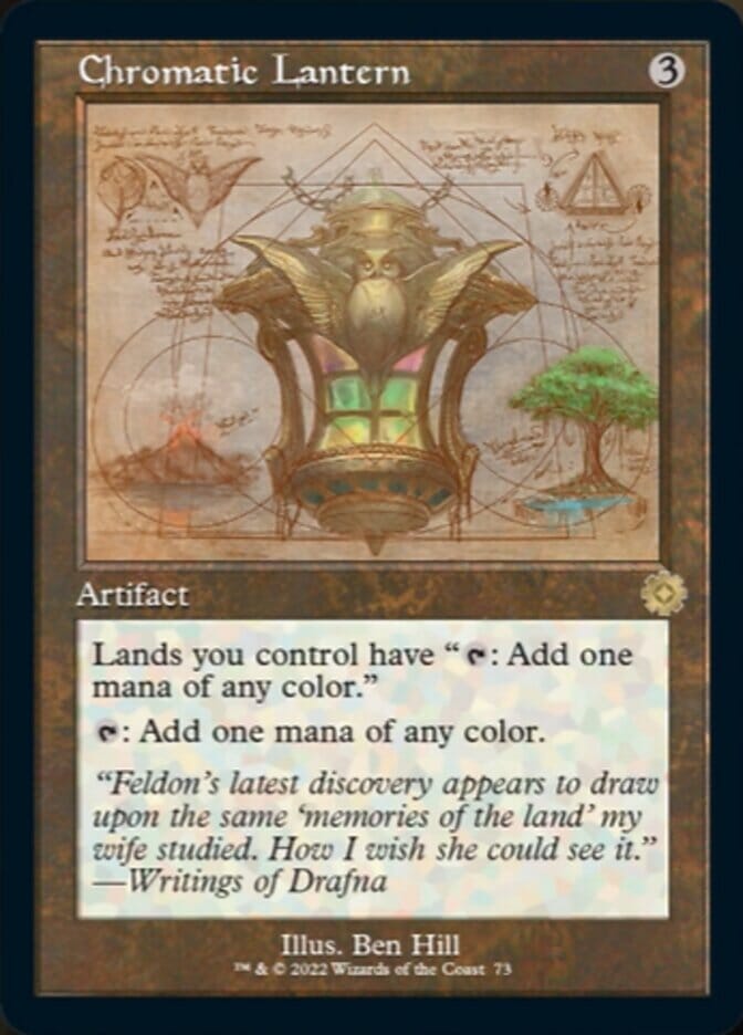 Chromatic Lantern (Retro Schematic) [The Brothers' War Retro Artifacts] MTG Single Magic: The Gathering  | Multizone: Comics And Games