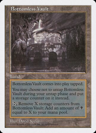 Bottomless Vault [Fifth Edition] MTG Single Magic: The Gathering  | Multizone: Comics And Games