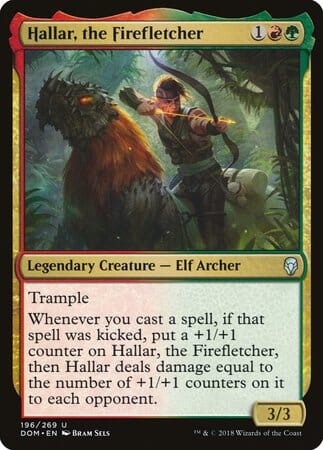 Hallar, the Firefletcher [Dominaria] MTG Single Magic: The Gathering  | Multizone: Comics And Games