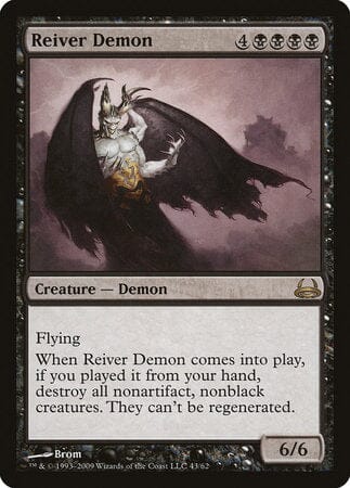 Reiver Demon [Duel Decks: Divine vs. Demonic] MTG Single Magic: The Gathering  | Multizone: Comics And Games