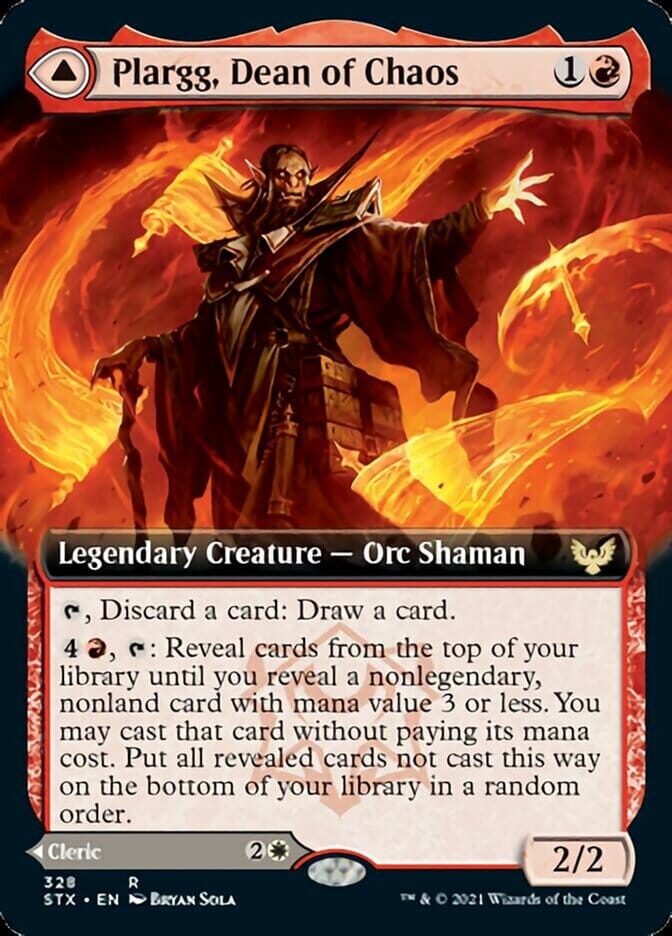 Plargg, Dean of Chaos // Augusta, Dean of Order (Extended) [Strixhaven: School of Mages] MTG Single Magic: The Gathering  | Multizone: Comics And Games