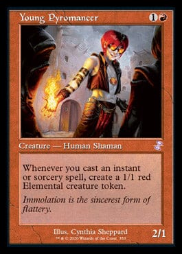 Young Pyromancer (Timeshifted) [Time Spiral Remastered] MTG Single Magic: The Gathering  | Multizone: Comics And Games