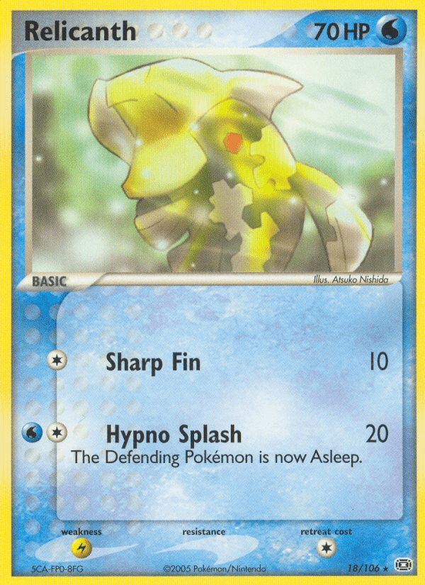 Relicanth (18/106) [EX: Emerald] Pokemon Single Pokémon  | Multizone: Comics And Games