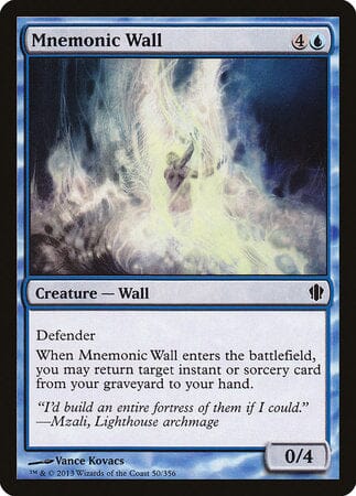 Mnemonic Wall [Commander 2013] MTG Single Magic: The Gathering  | Multizone: Comics And Games