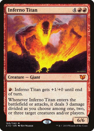 Inferno Titan [Commander 2015] MTG Single Magic: The Gathering  | Multizone: Comics And Games