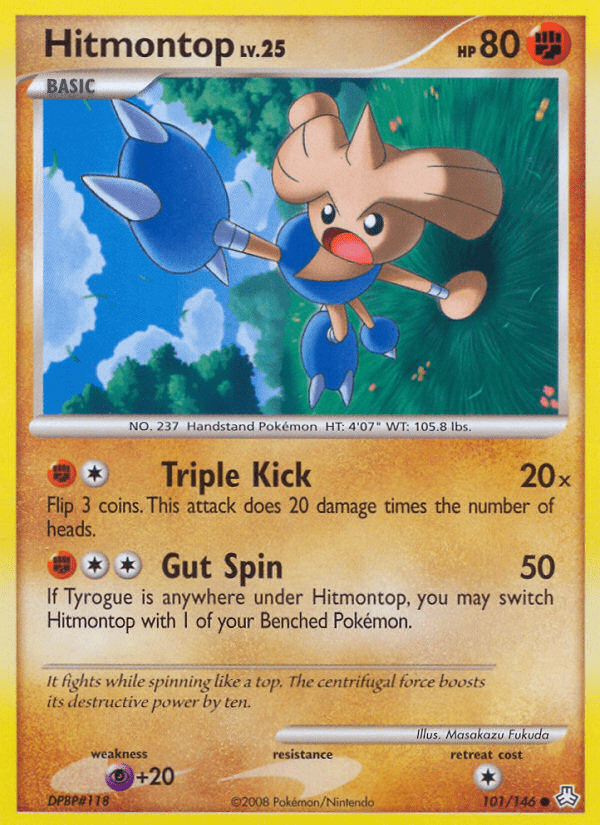 Hitmontop (101/146) [Diamond & Pearl: Legends Awakened] Pokemon Single Pokémon  | Multizone: Comics And Games