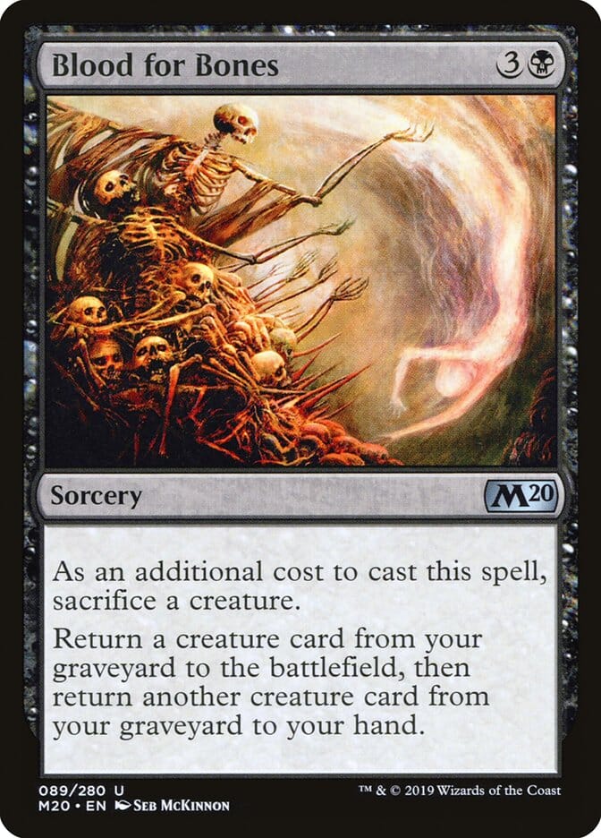 Blood for Bones [Core Set 2020] MTG Single Magic: The Gathering  | Multizone: Comics And Games