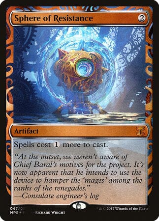 Sphere of Resistance [Kaladesh Inventions] MTG Single Magic: The Gathering  | Multizone: Comics And Games