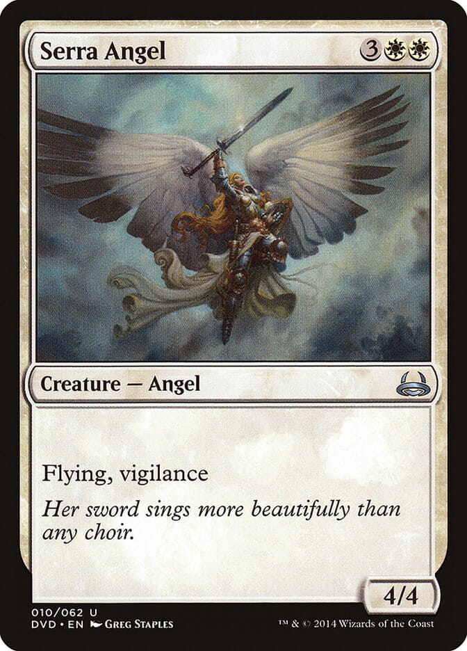 Serra Angel (Divine vs. Demonic) [Duel Decks Anthology] MTG Single Magic: The Gathering  | Multizone: Comics And Games