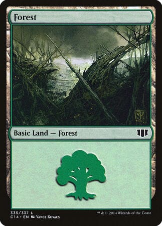 Forest (335) [Commander 2014] MTG Single Magic: The Gathering  | Multizone: Comics And Games
