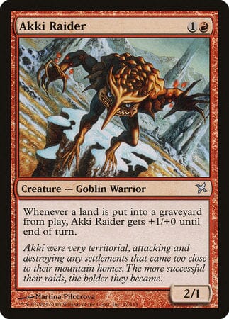 Akki Raider [Betrayers of Kamigawa] MTG Single Magic: The Gathering  | Multizone: Comics And Games