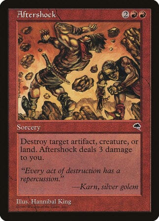 Aftershock [Tempest] MTG Single Magic: The Gathering  | Multizone: Comics And Games