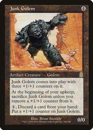 Junk Golem [Odyssey] MTG Single Magic: The Gathering  | Multizone: Comics And Games