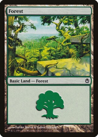 Forest (38) [Duel Decks: Ajani vs. Nicol Bolas] MTG Single Magic: The Gathering  | Multizone: Comics And Games