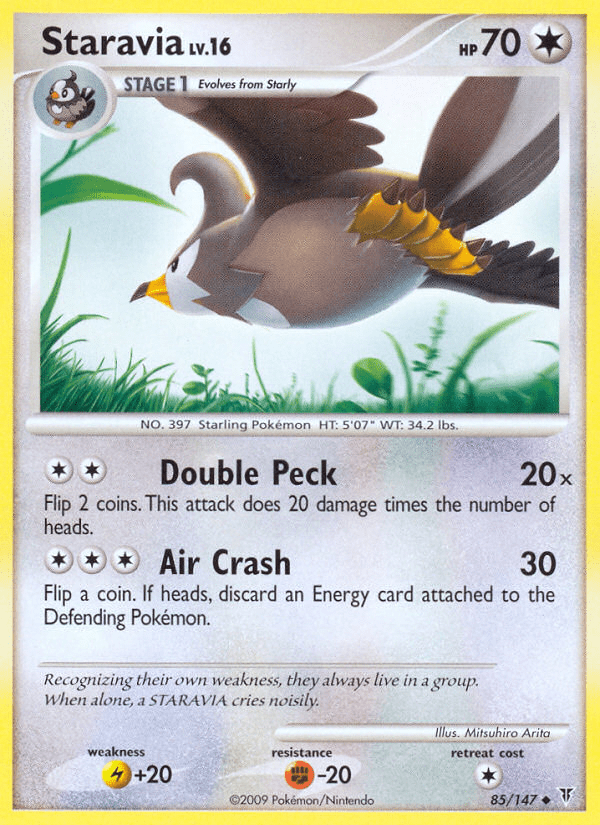 Staravia (85/147) [Platinum: Supreme Victors] Pokemon Single Pokémon  | Multizone: Comics And Games