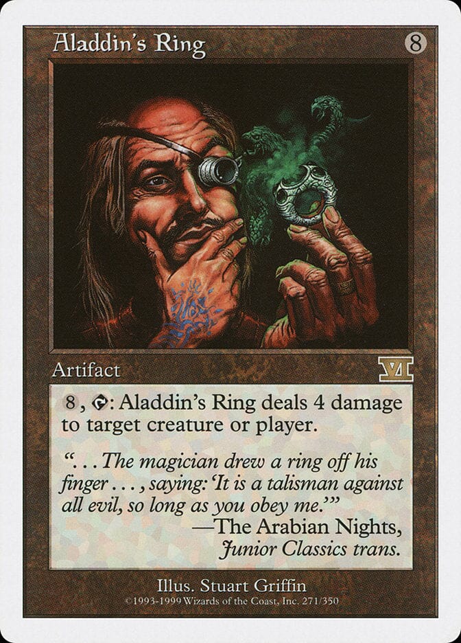 Aladdin's Ring [Classic Sixth Edition] MTG Single Magic: The Gathering  | Multizone: Comics And Games