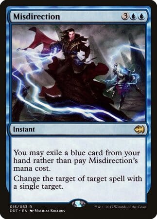 Misdirection [Duel Decks: Merfolk vs. Goblins] MTG Single Magic: The Gathering  | Multizone: Comics And Games