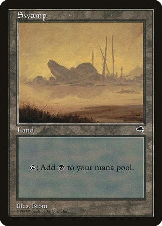 Swamp (Boulder) [Tempest] MTG Single Magic: The Gathering  | Multizone: Comics And Games