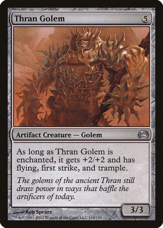 Thran Golem [Planechase 2012] MTG Single Magic: The Gathering  | Multizone: Comics And Games
