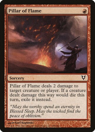 Pillar of Flame [Avacyn Restored] MTG Single Magic: The Gathering  | Multizone: Comics And Games