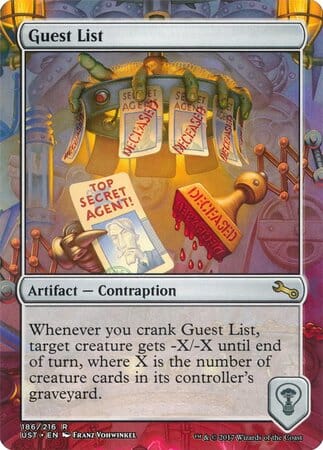 Guest List [Unstable] MTG Single Magic: The Gathering  | Multizone: Comics And Games