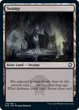 Swamp (273) [Dungeons & Dragons: Adventures in the Forgotten Realms] MTG Single Magic: The Gathering  | Multizone: Comics And Games