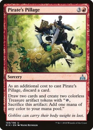 Pirate's Pillage [Rivals of Ixalan] MTG Single Magic: The Gathering  | Multizone: Comics And Games