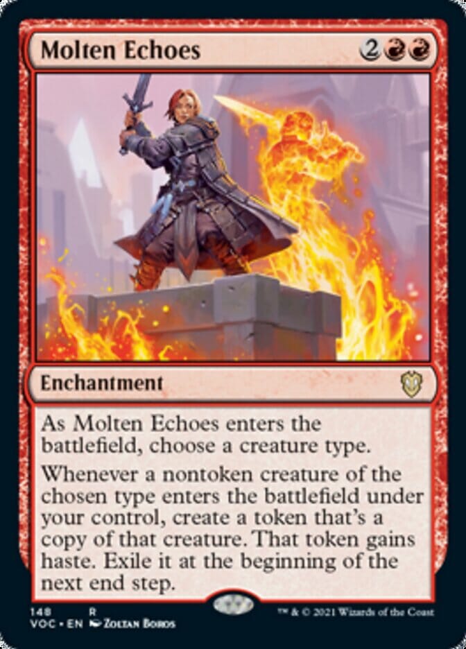 Molten Echoes [Innistrad: Crimson Vow Commander] MTG Single Magic: The Gathering  | Multizone: Comics And Games