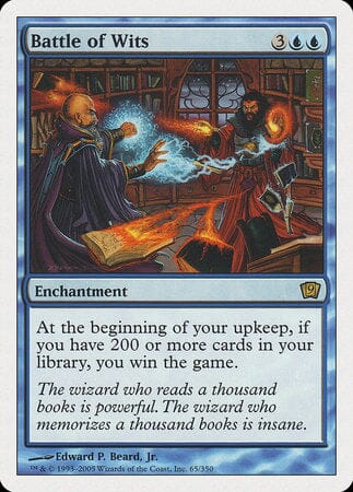 Battle of Wits [Ninth Edition] MTG Single Magic: The Gathering  | Multizone: Comics And Games