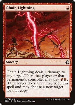 Chain Lightning [Battlebond] MTG Single Magic: The Gathering  | Multizone: Comics And Games
