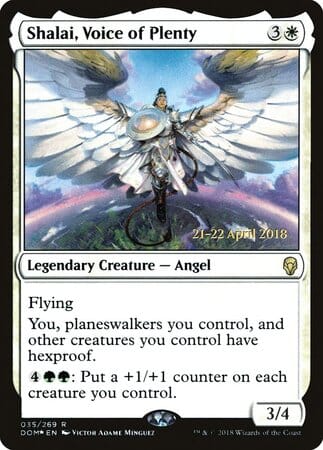 Shalai, Voice of Plenty [Dominaria Promos] MTG Single Magic: The Gathering  | Multizone: Comics And Games