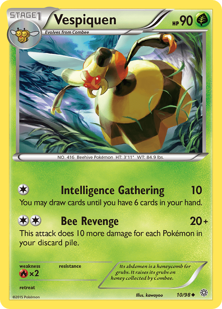 Vespiquen (10/98) [XY: Ancient Origins] Pokemon Single Pokémon  | Multizone: Comics And Games