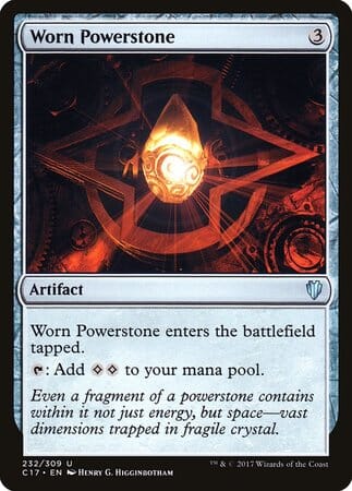 Worn Powerstone [Commander 2017] MTG Single Magic: The Gathering  | Multizone: Comics And Games